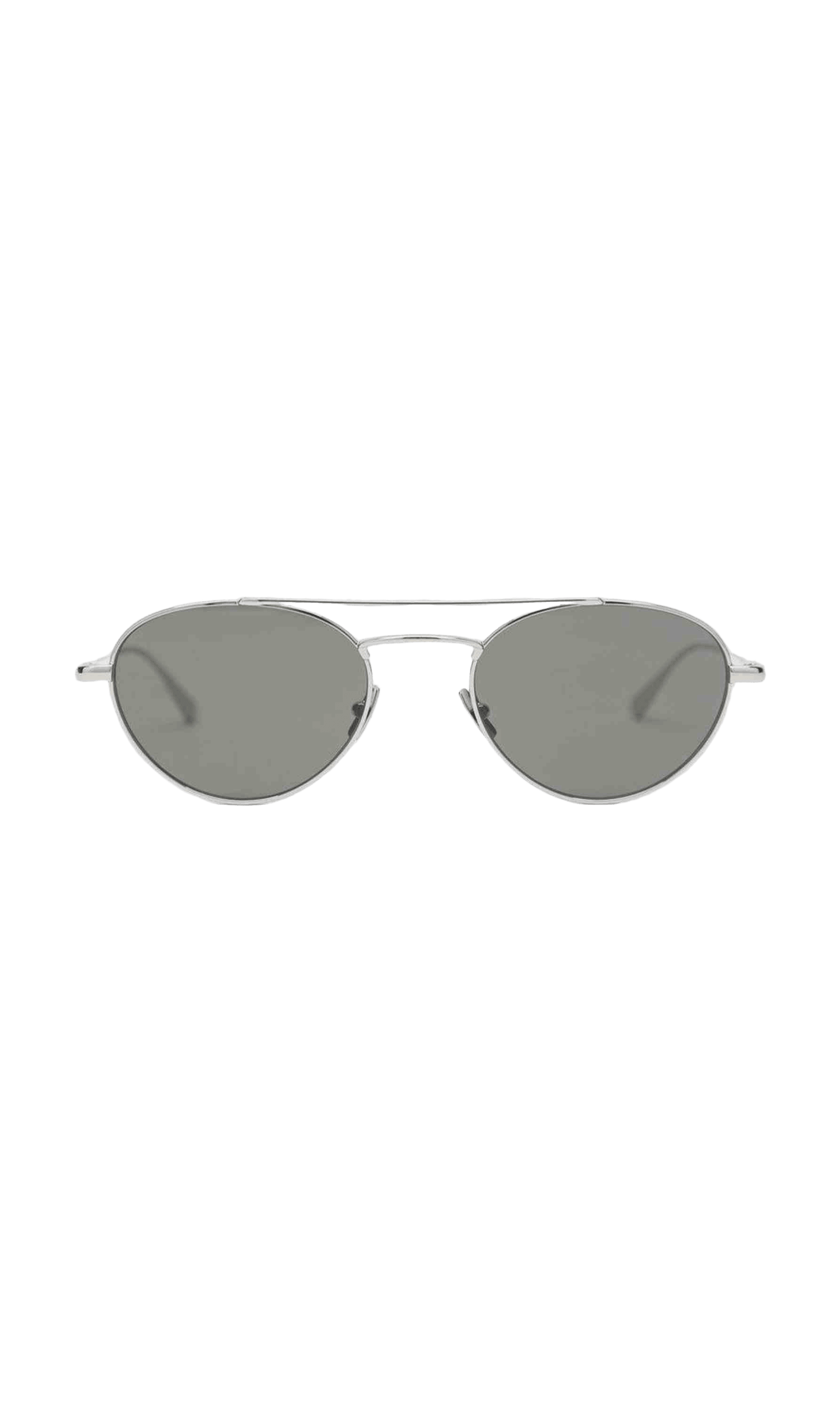 Saint Laurent Sl 97 Silver Sunglasses Glam Steals