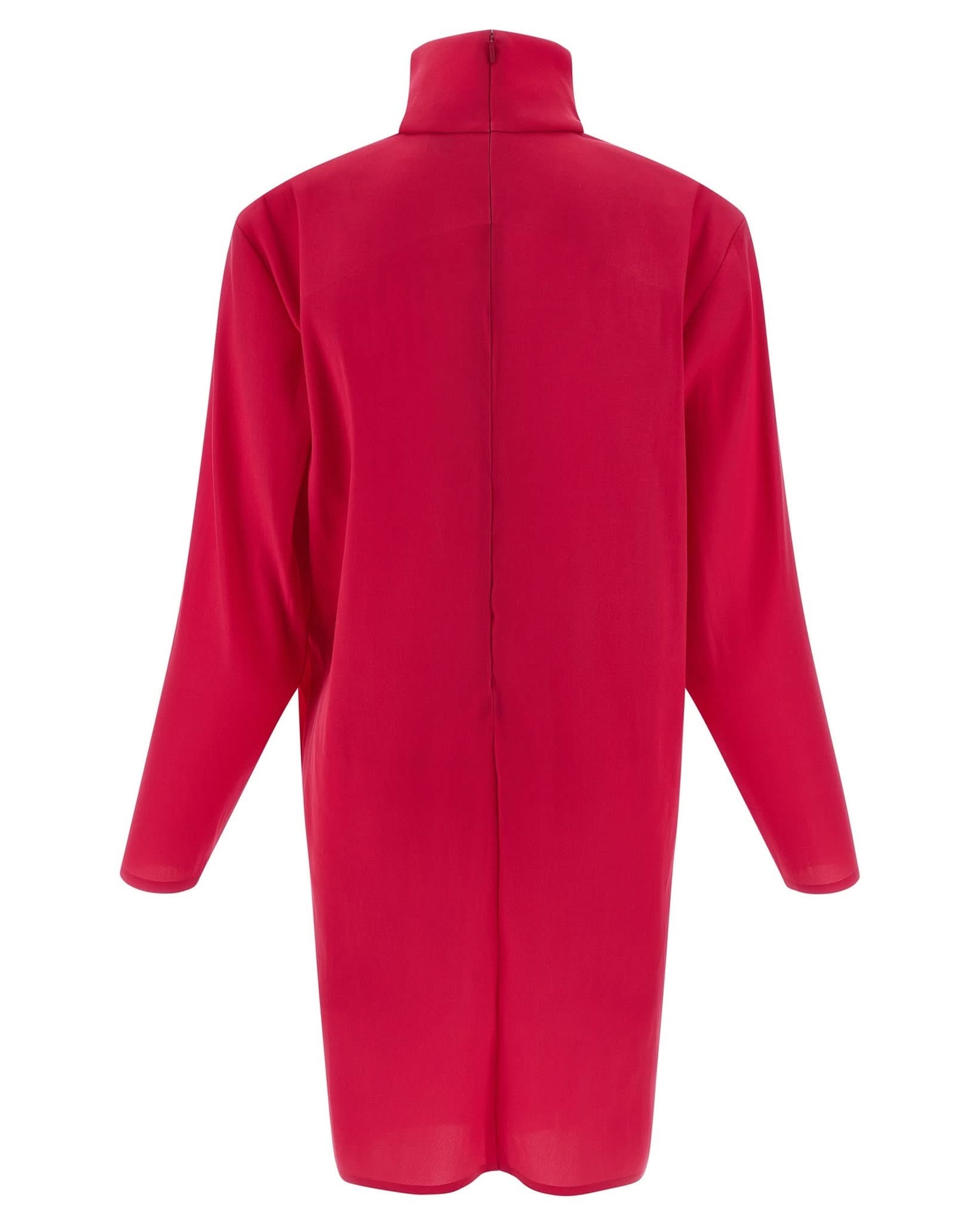 Saint Laurent Structured Shoulder Dress Glam Steals