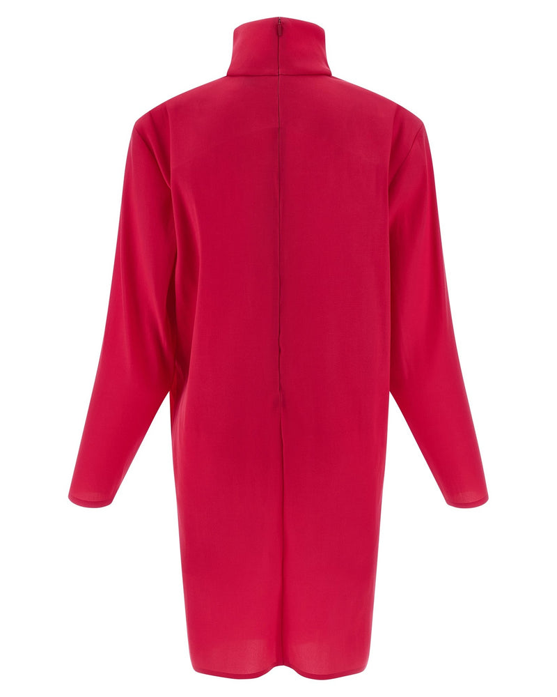Saint Laurent Structured Shoulder Dress Glam Steals