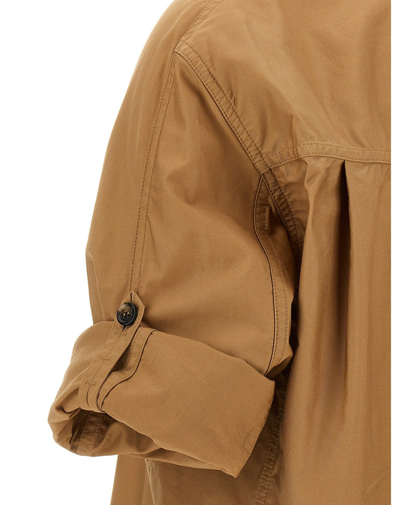 Saint Laurent Twill Blouse Glam Steals