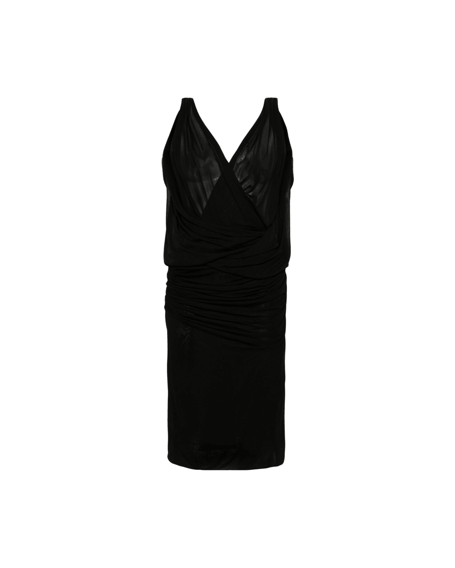 Saint Laurent V Necked Mini Dress