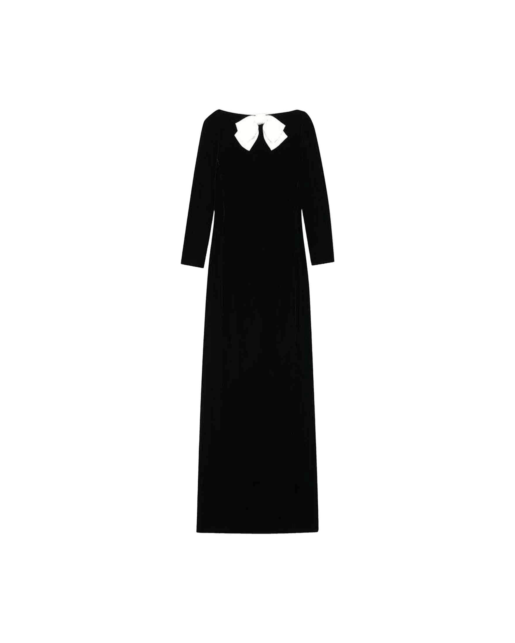 Saint Laurent Velvet Long Dress Glam Steals