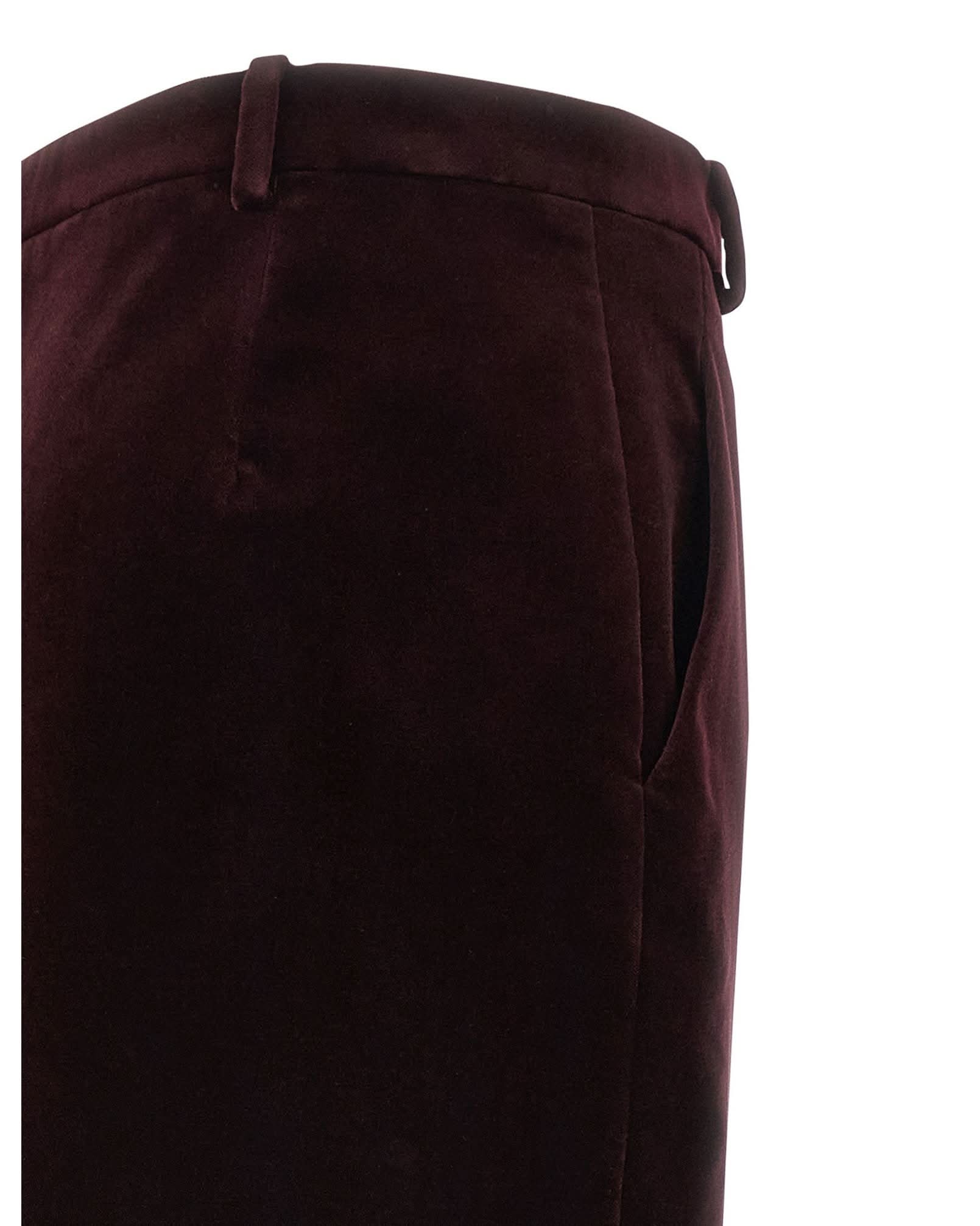Saint Laurent Velvet Skirt Glam Steals
