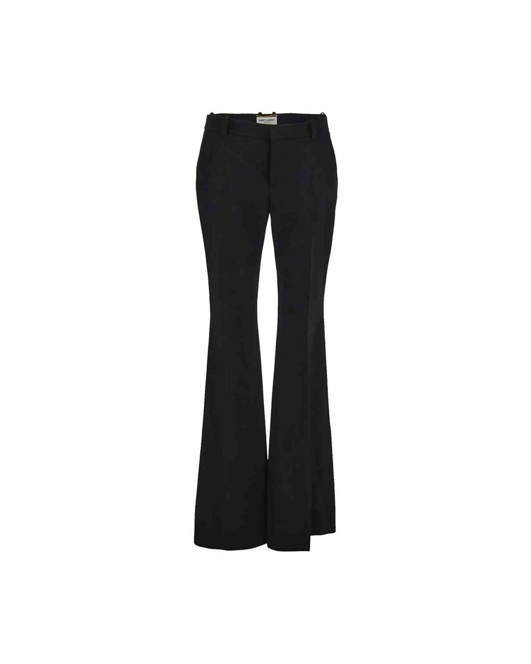 Saint Laurent Wool Flared Trouser Glam Steals