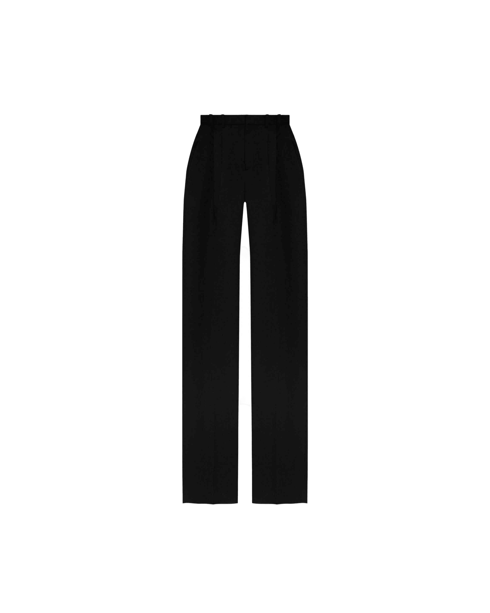 Saint Laurent Wool Grain De Poudre Trouser Glam Steals