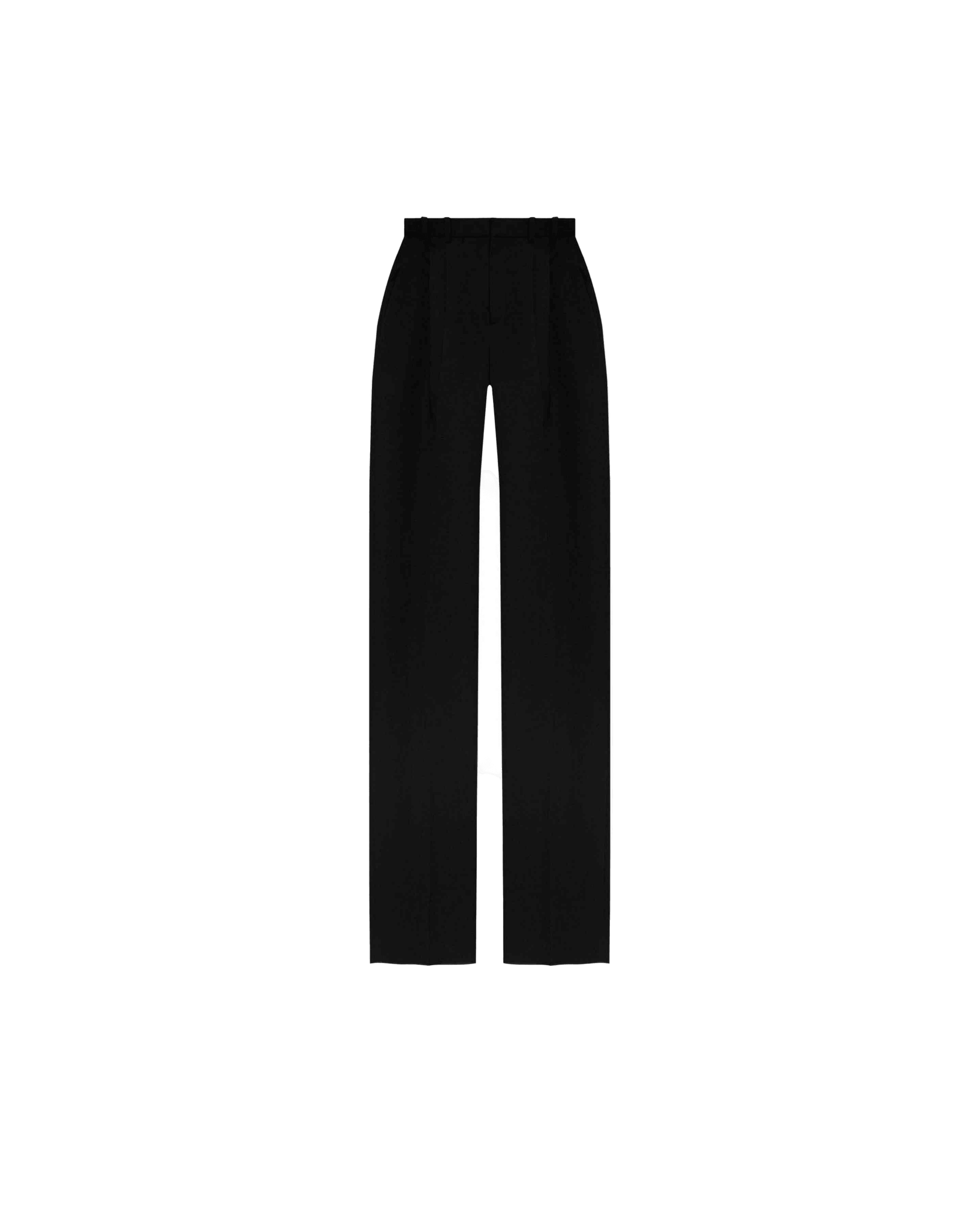 Saint Laurent Wool Grain De Poudre Trouser Glam Steals