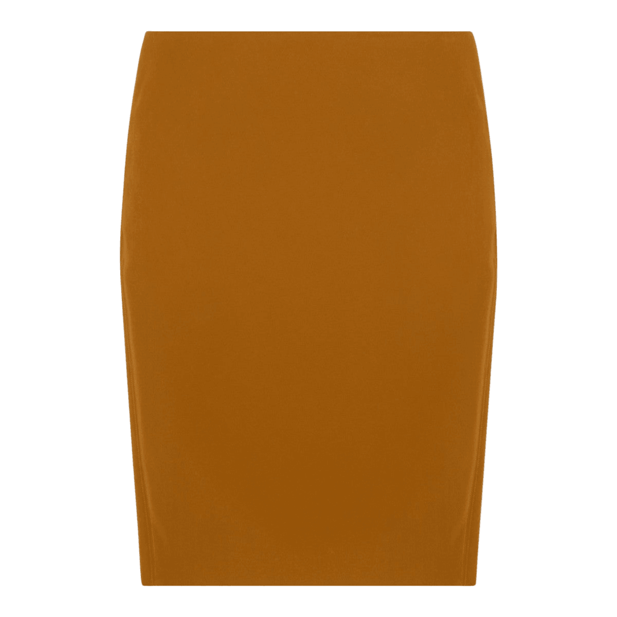 Saint Laurent Yellow Satin Ochre Pencil Skirt Glam Steals