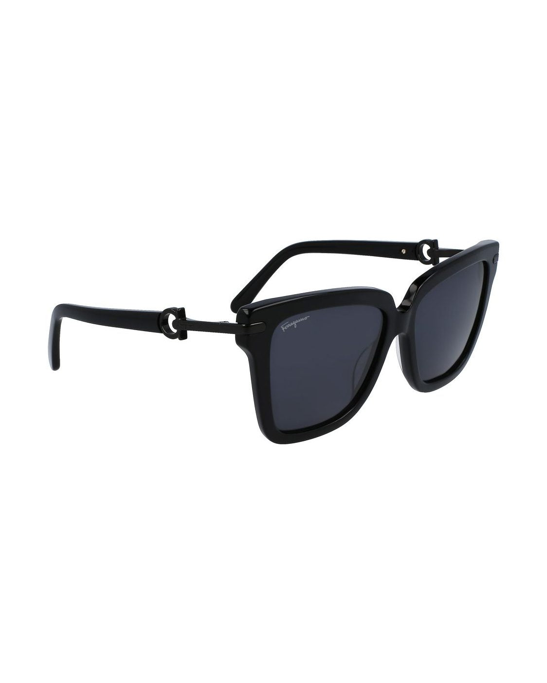 Salvatore Ferragamo Black Acetate Sunglasses Glam Steals
