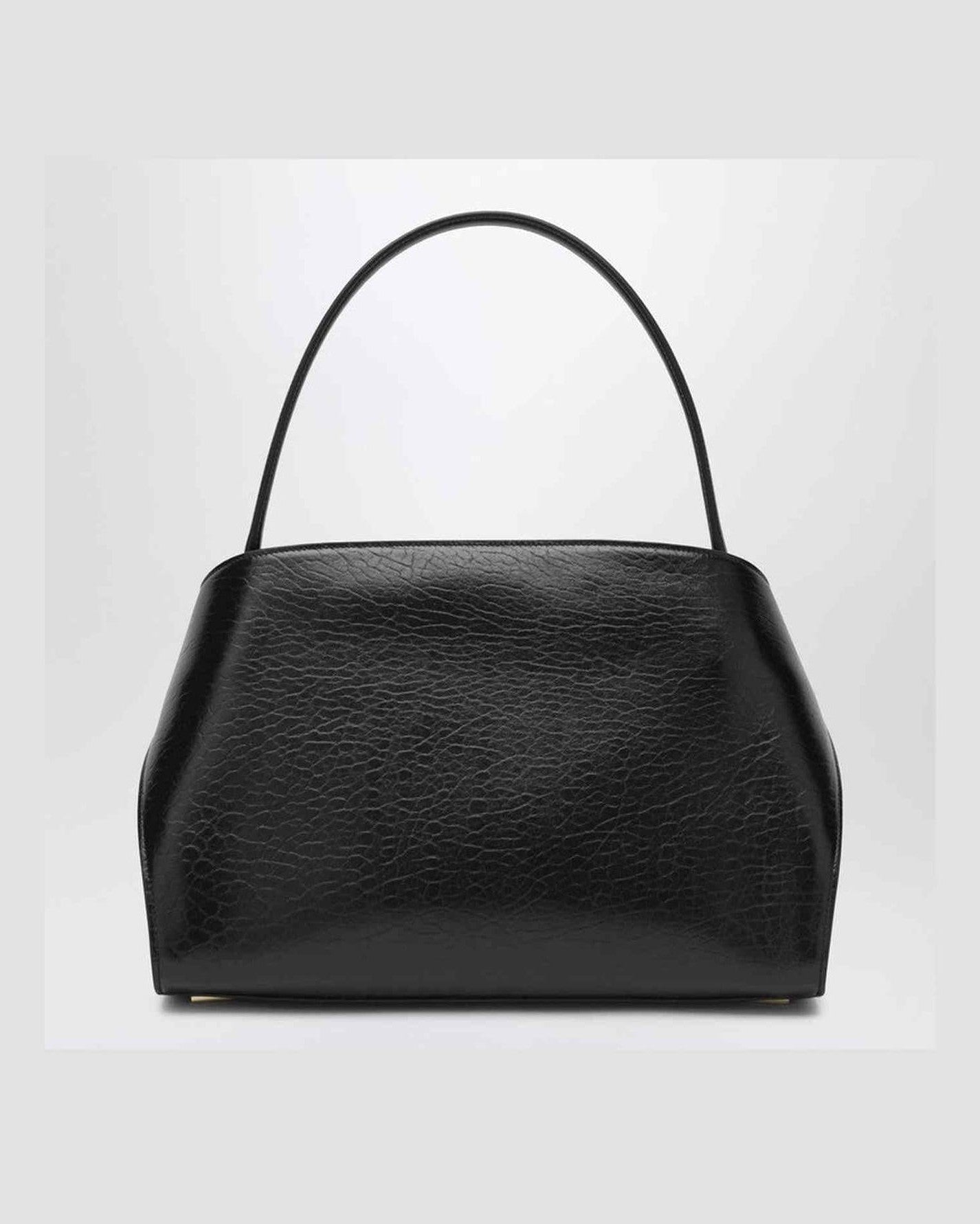 Salvatore Ferragamo Black Leather Hug M Handbag Glam Steals