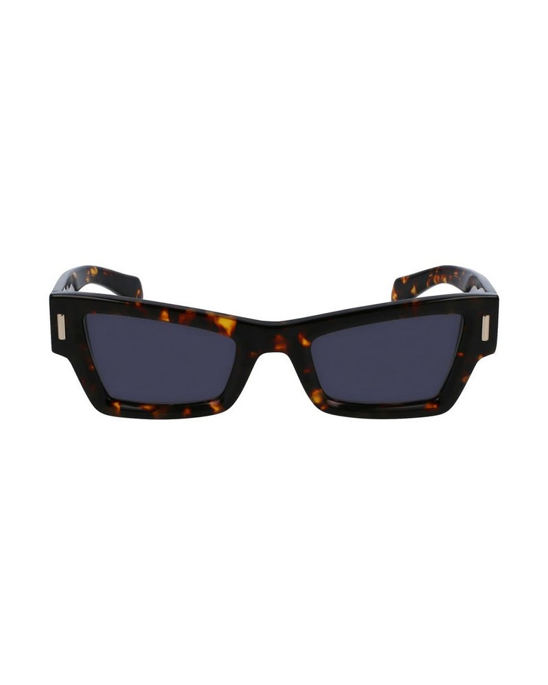 Salvatore Ferragamo Brown Acetate Sunglasses Sunglasses