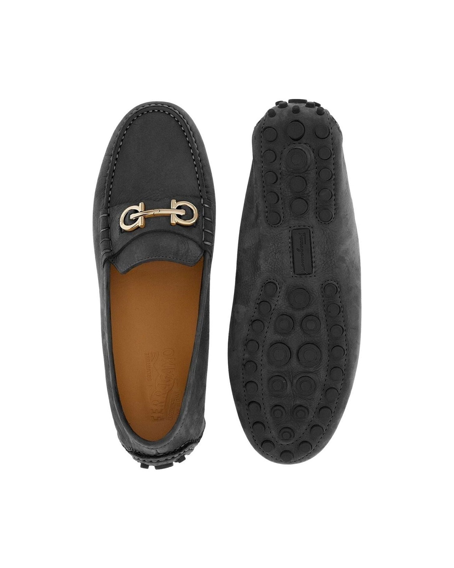 Salvatore Ferragamo Double Gancini Moccasins Glam Steals