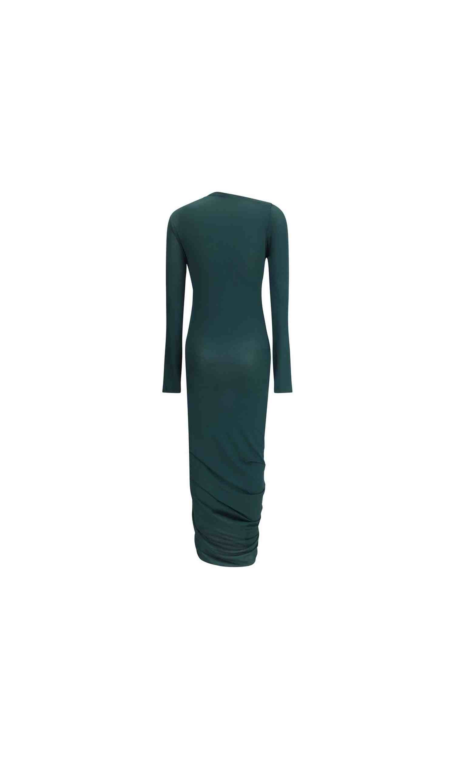 Salvatore Ferragamo Draped Midi Dress Glam Steals