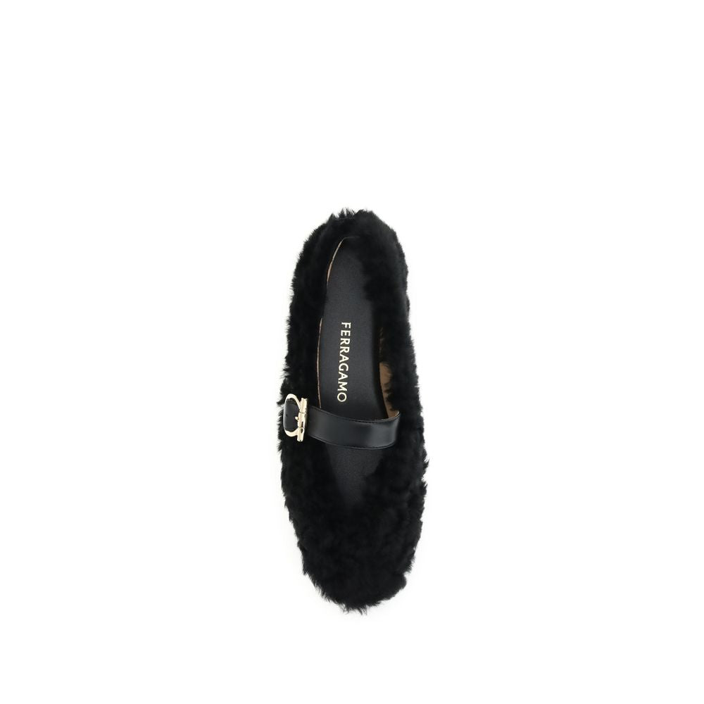 Salvatore Ferragamo Gancini Embellished Ballerinas Glam Steals