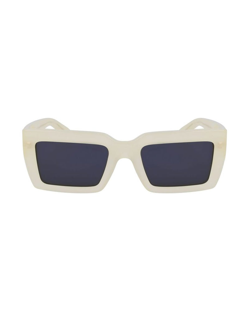 Salvatore Ferragamo Gray Acetate Sunglasses Sunglasses
