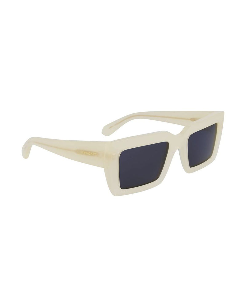 Salvatore Ferragamo Gray Acetate Sunglasses Sunglasses