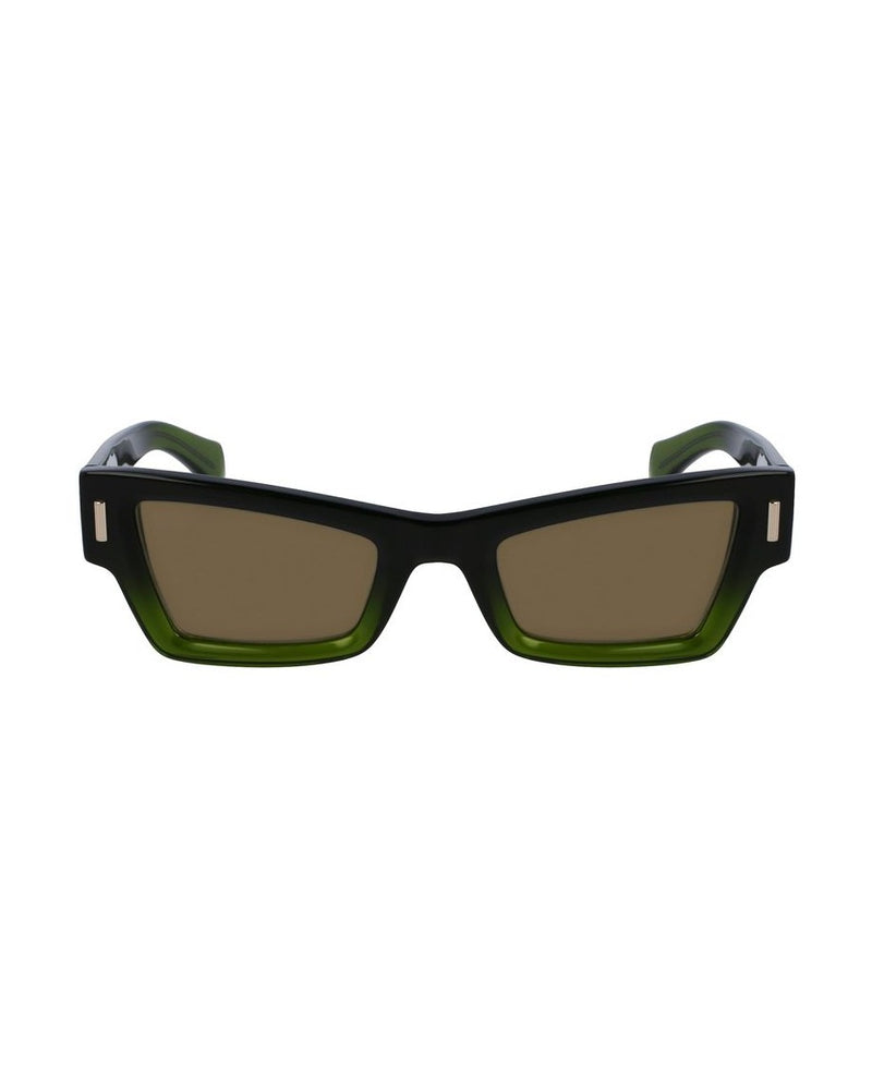 Salvatore Ferragamo Green Acetate Sunglasses Sunglasses