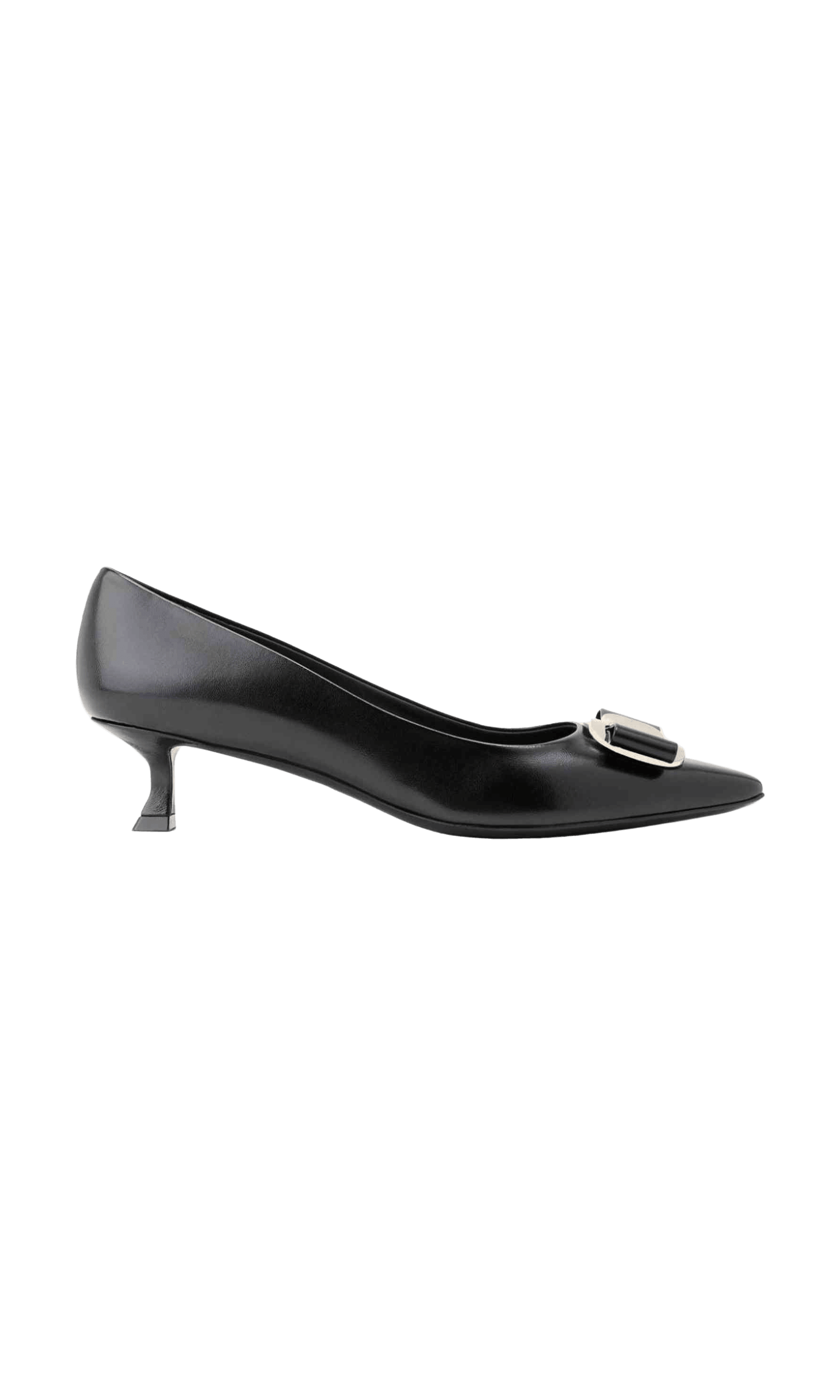 Salvatore Ferragamo Leather New Vara Pumps Glam Steals