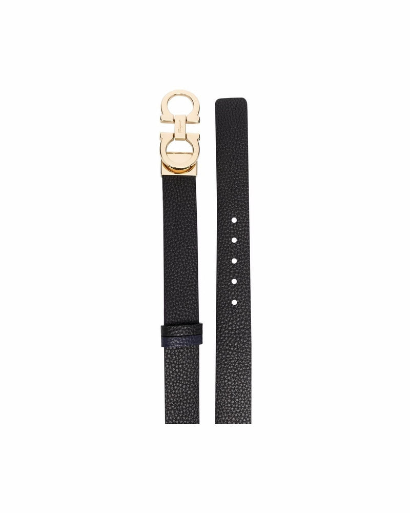 Salvatore Ferragamo Leather Reversible Belt Glam Steals