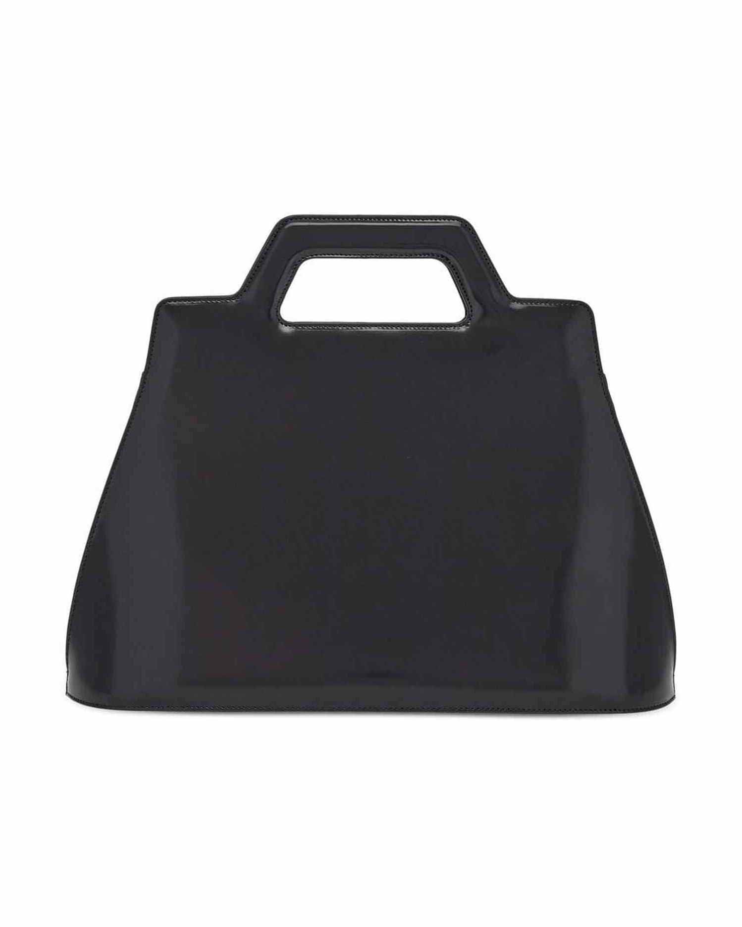 Salvatore Ferragamo Leather Top Handle Tote Bag Glam Steals