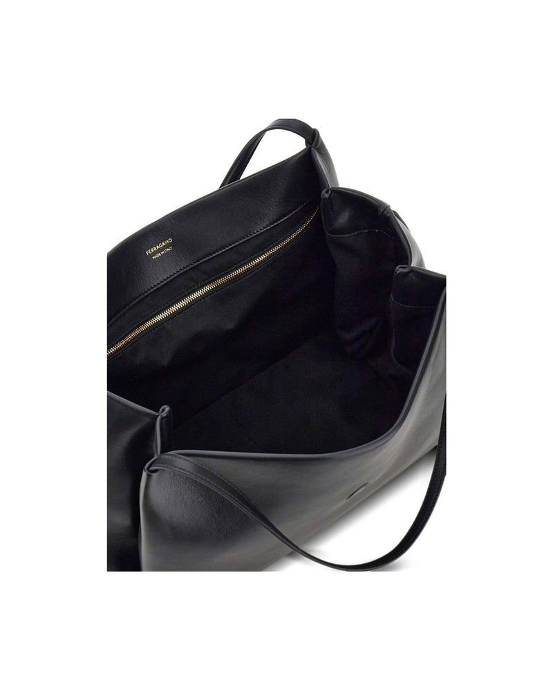 Salvatore Ferragamo Medium Gancini Clasp Tote Bag Glam Steals