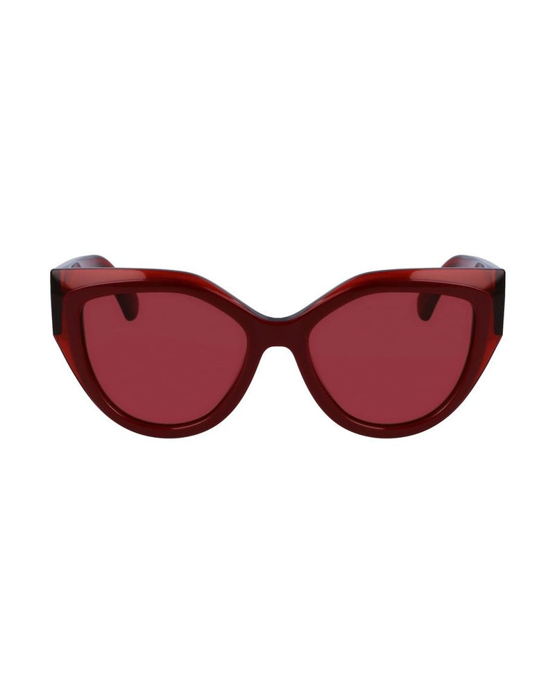 Salvatore Ferragamo Red Acetate Sunglasses Glam Steals