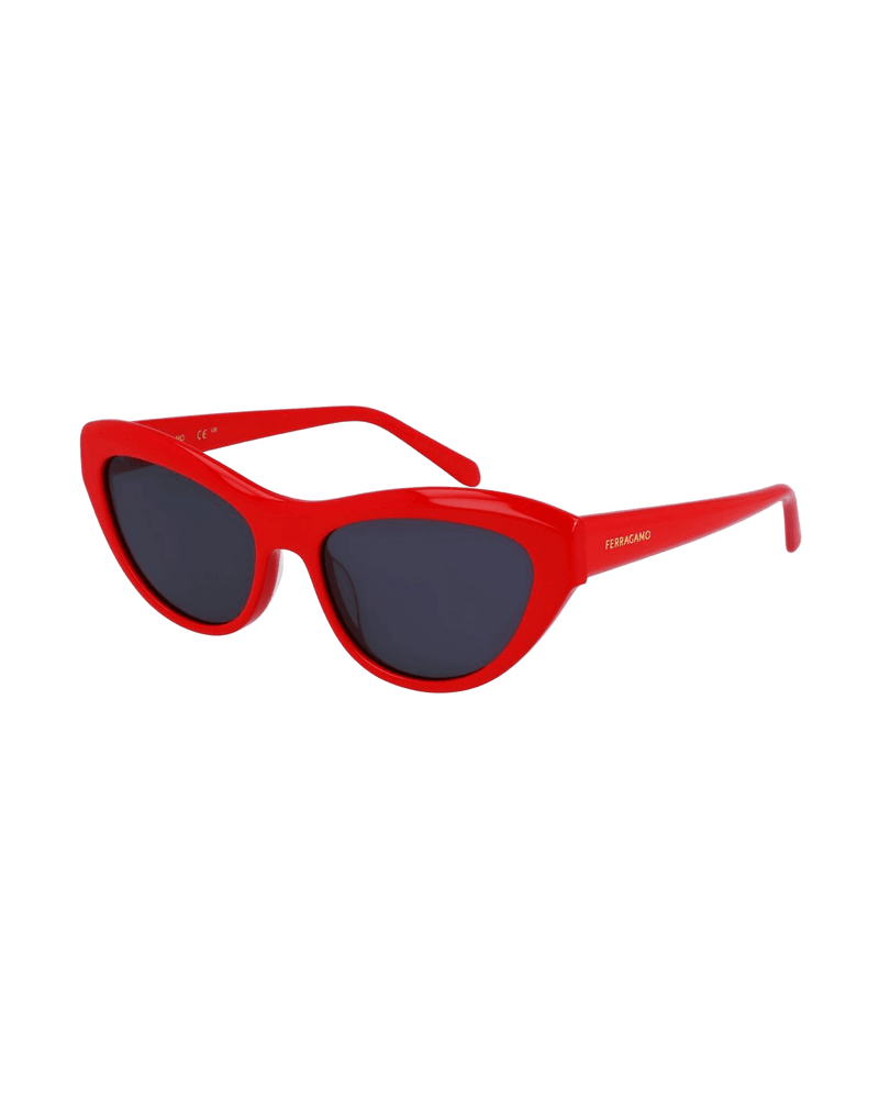 Salvatore Ferragamo Red Acetate Sunglasses Glam Steals