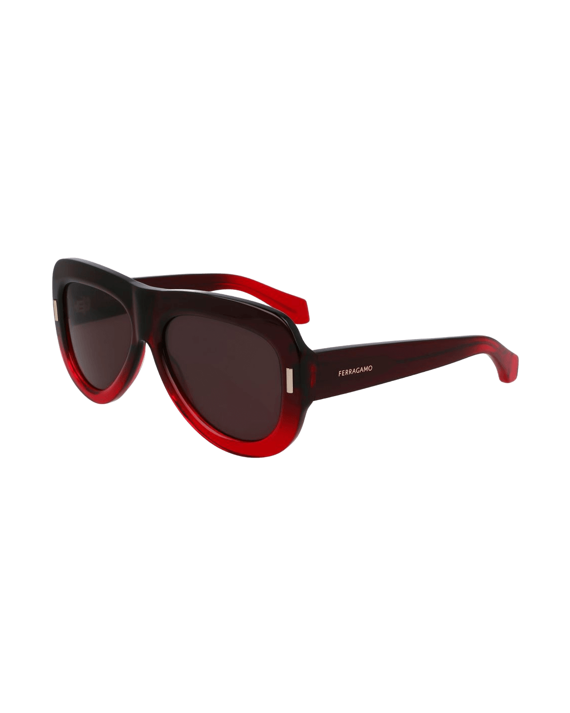 Salvatore Ferragamo Red Acetate Sunglasses Sunglasses