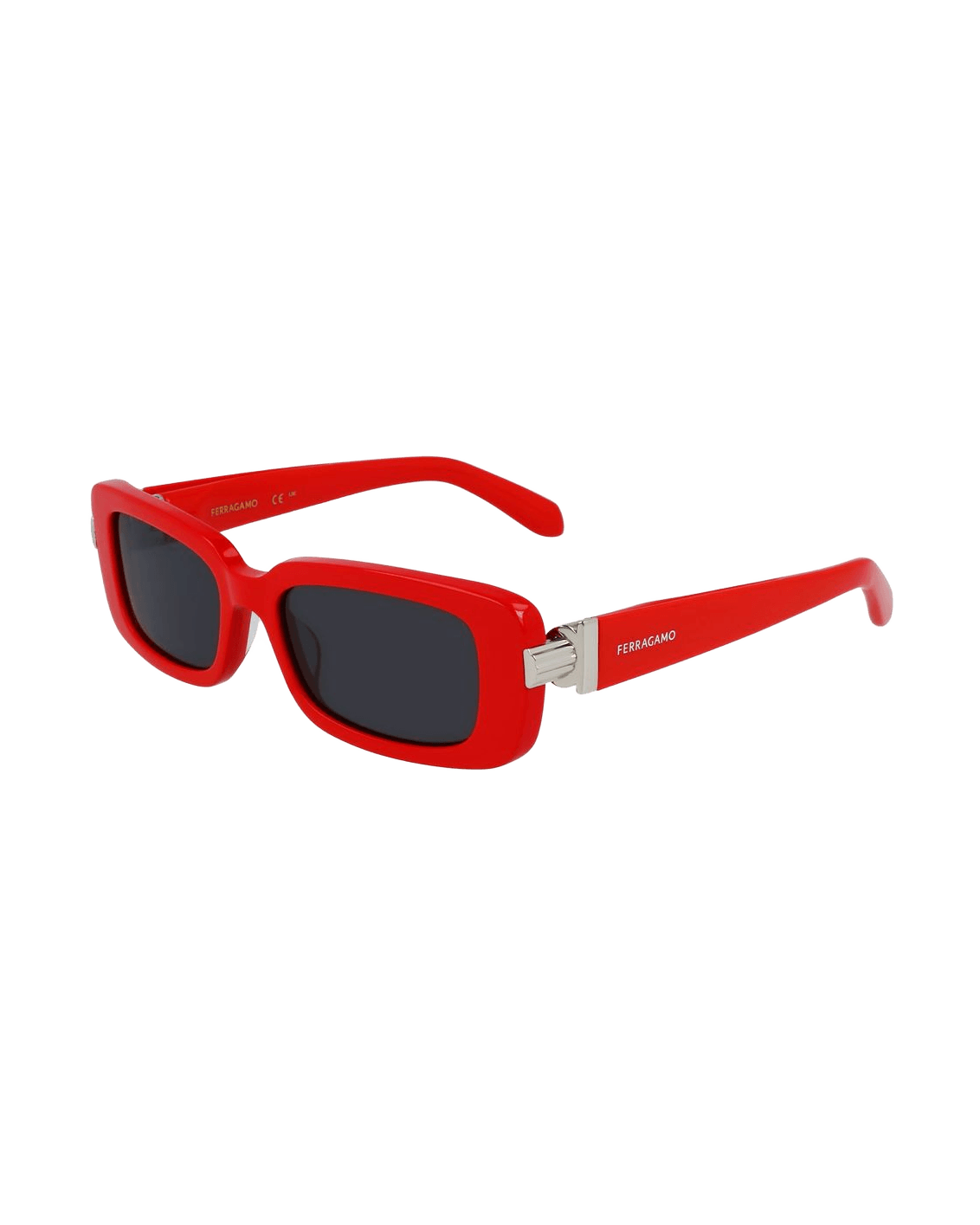 Salvatore Ferragamo Red Acetate Sunglasses Glam Steals