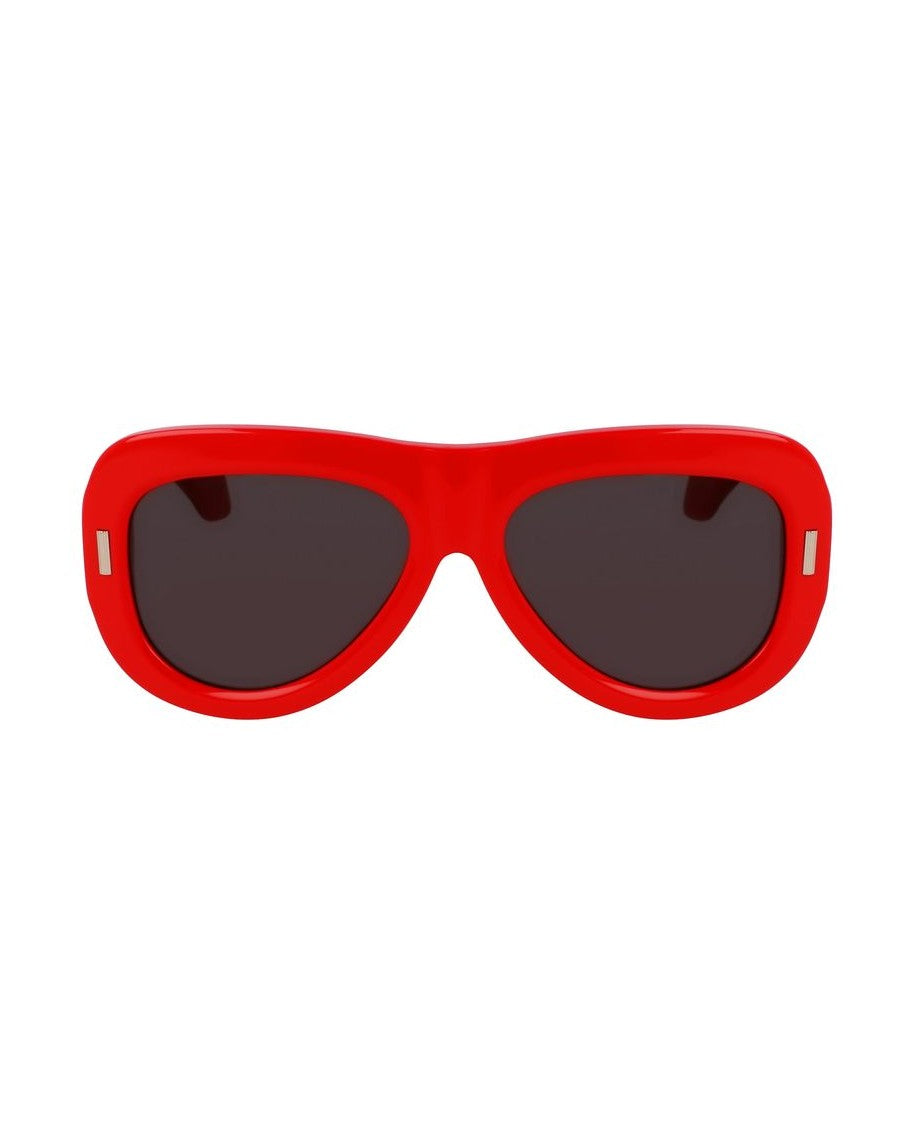 Salvatore Ferragamo Red Acetate Sunglasses Glam Steals
