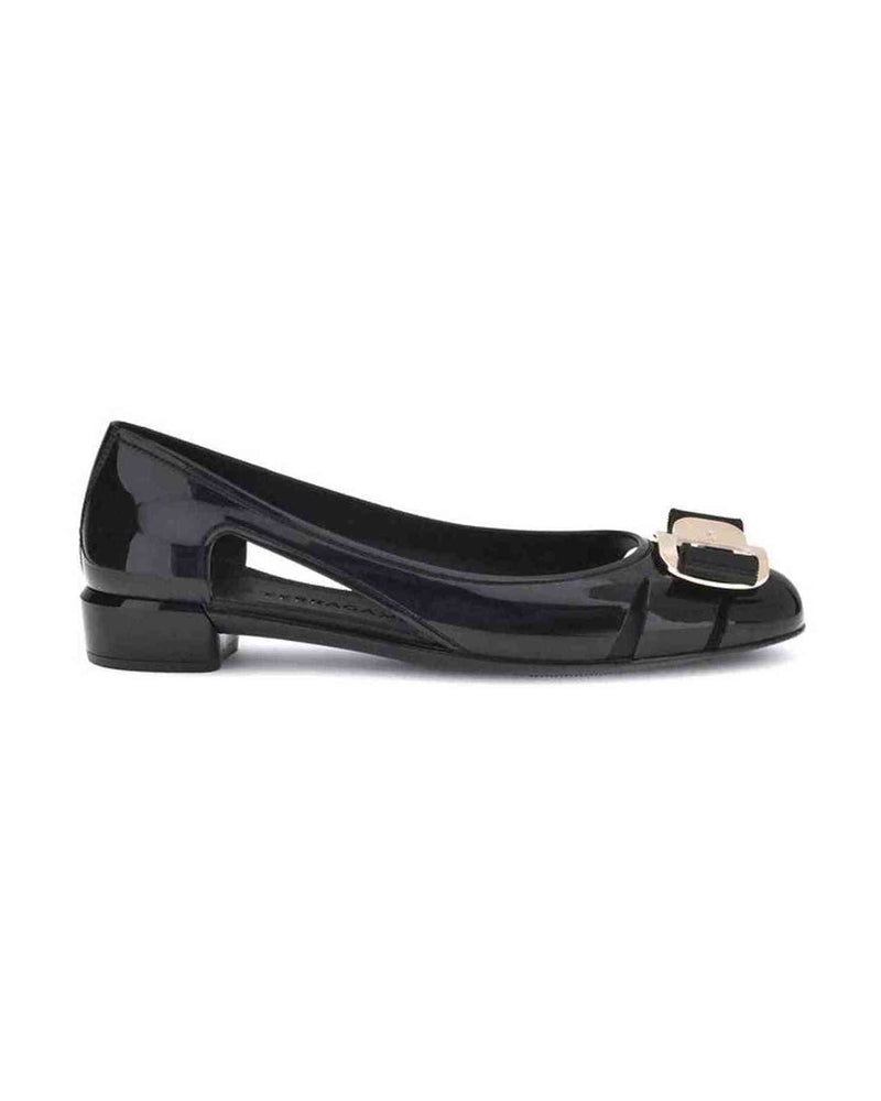 Salvatore Ferragamo Rubber Ballerina Glam Steals