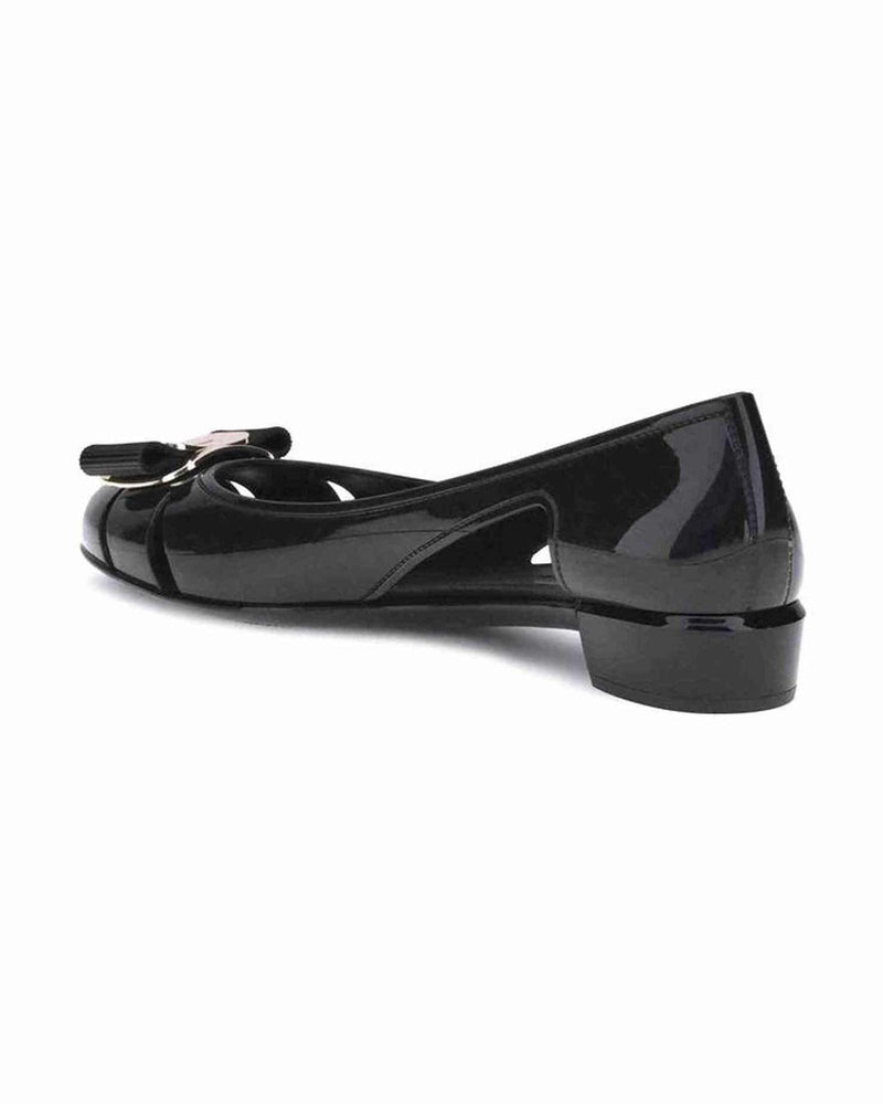 Salvatore Ferragamo Rubber Ballerina Glam Steals