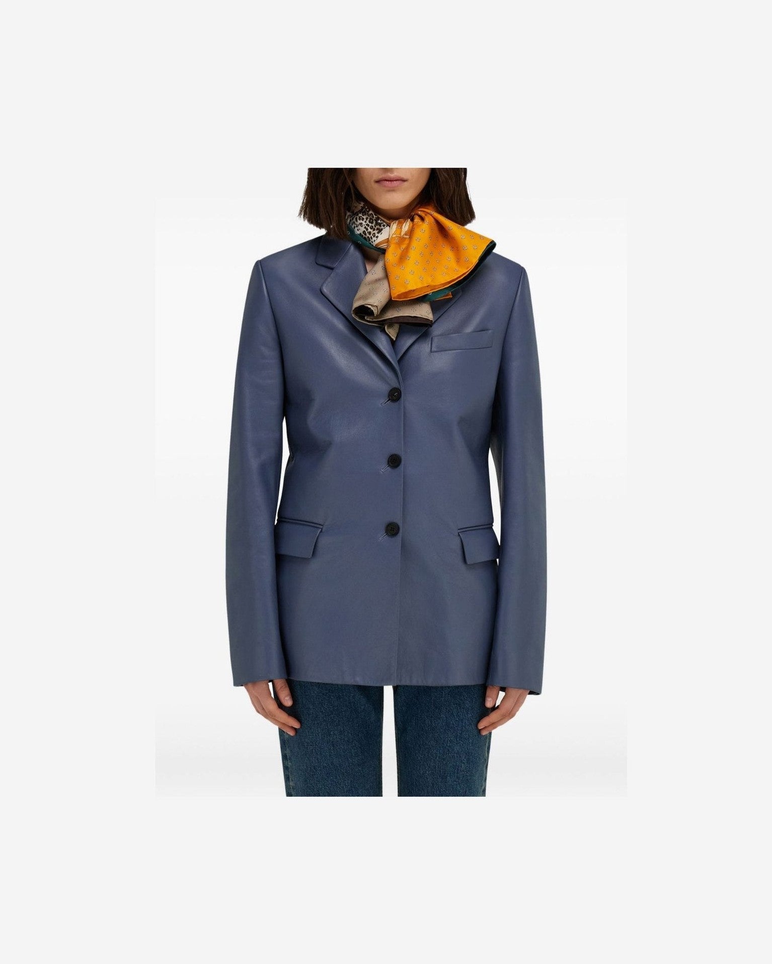 Salvatore Ferragamo Silk Madras Print Foulard Glam Steals