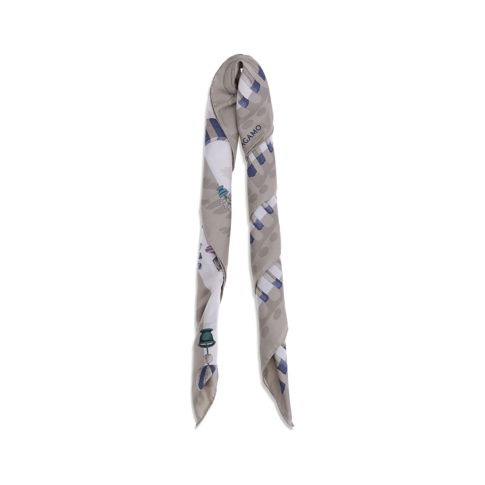 Salvatore Ferragamo Silk Scarf Glam Steals
