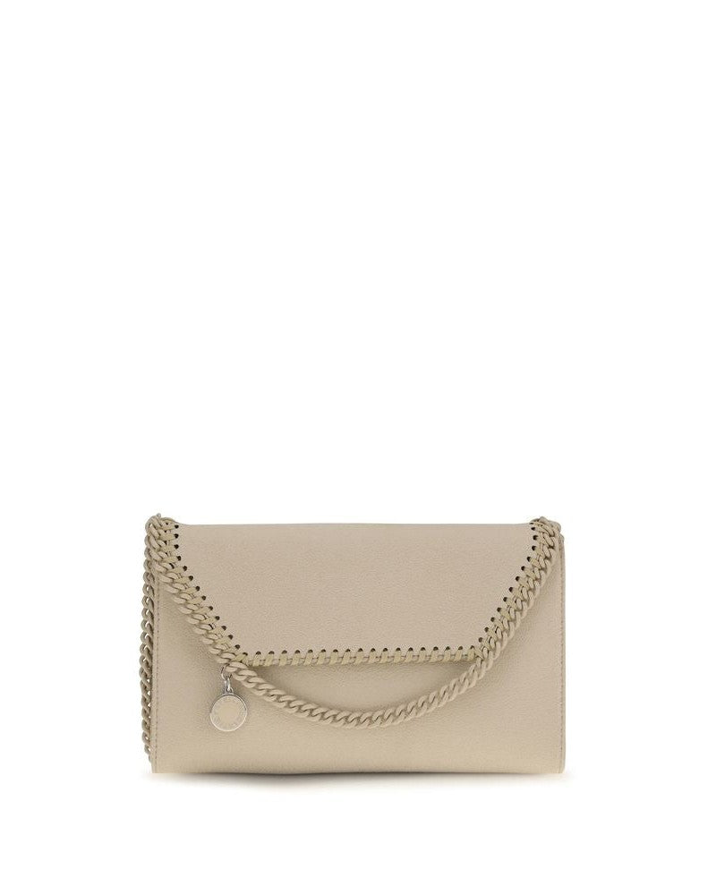 Stella Mccartney Beige Polyester Shoulder Bag