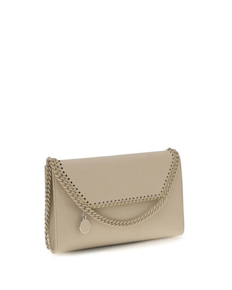 Stella Mccartney Beige Polyester Shoulder Bag Glam Steals