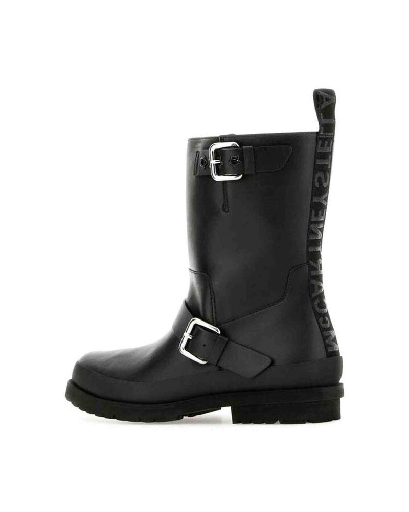 Stella Mccartney Black Alter Mat Trace Ankle Boots Glam Steals
