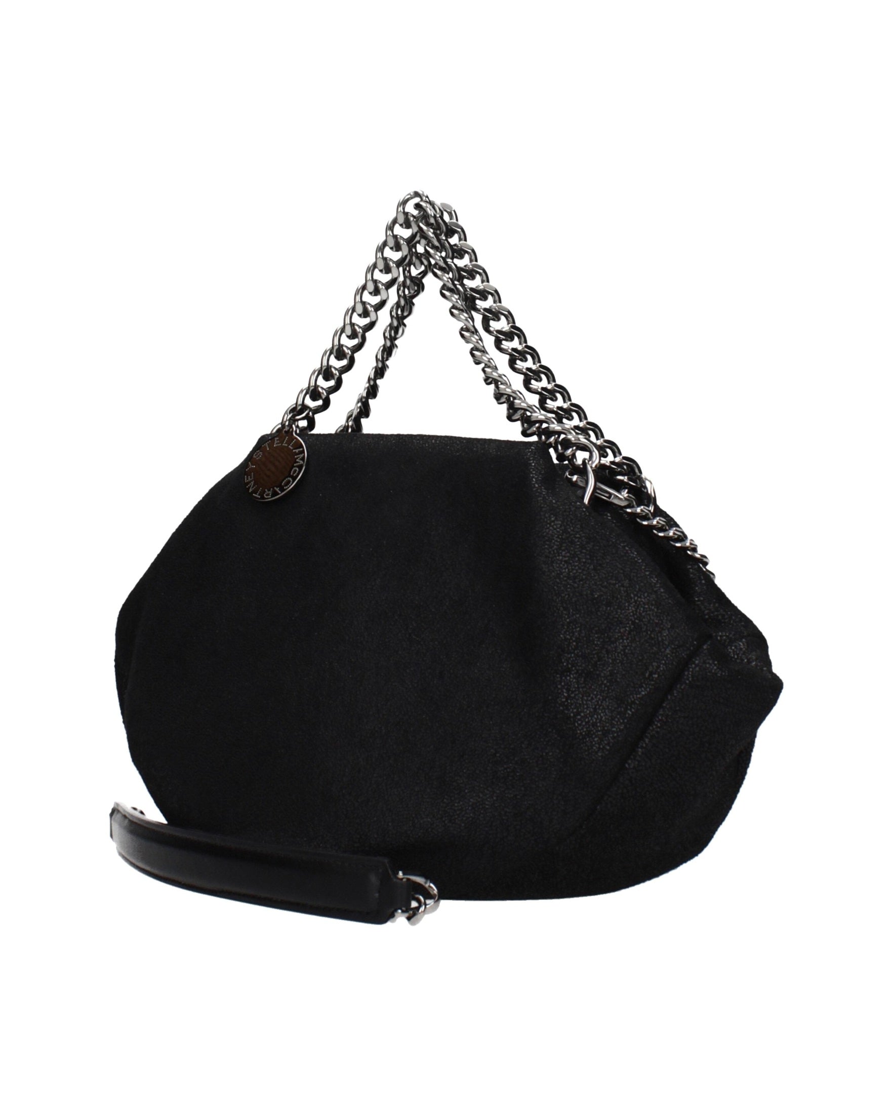 Stella Mccartney Black Leather Handbag Glam Steals