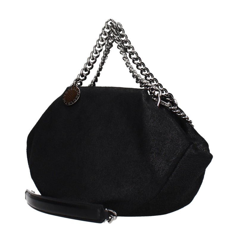 Stella Mccartney Black Leather Handbag Glam Steals