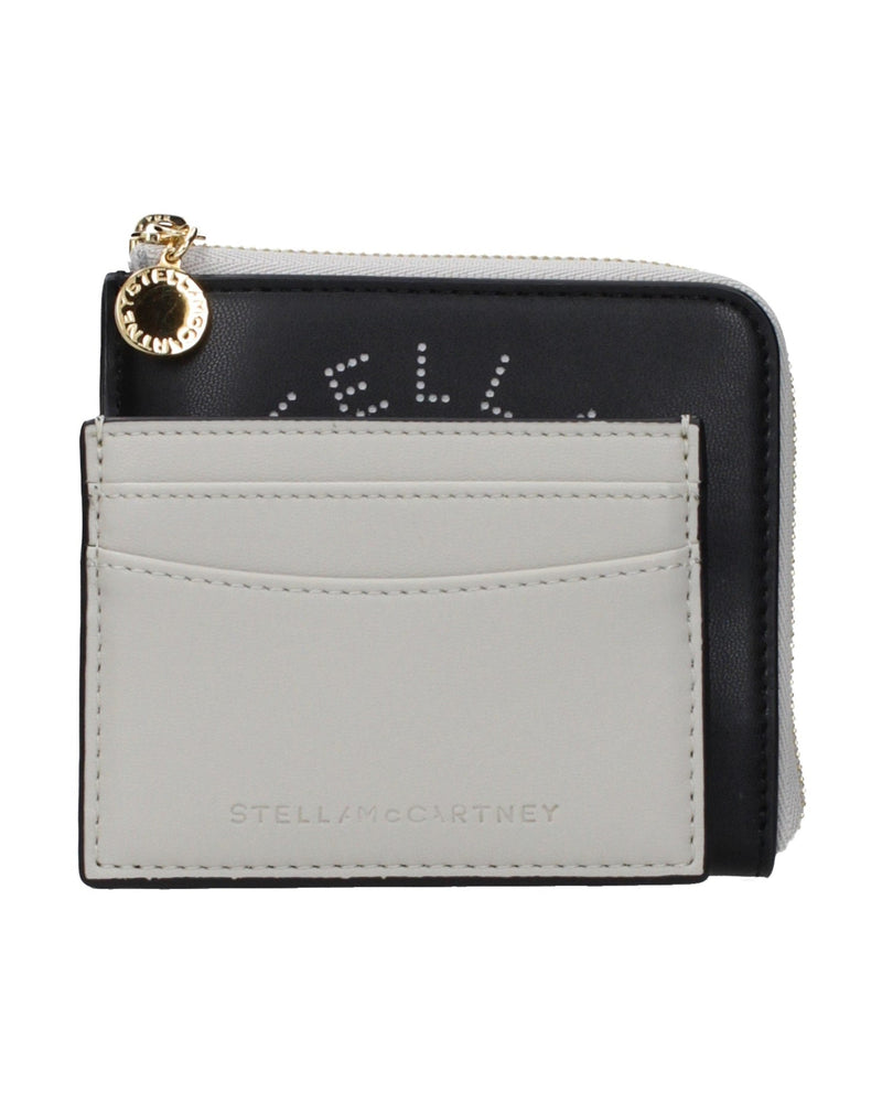 Stella Mccartney Black Leather Wallet Glam Steals