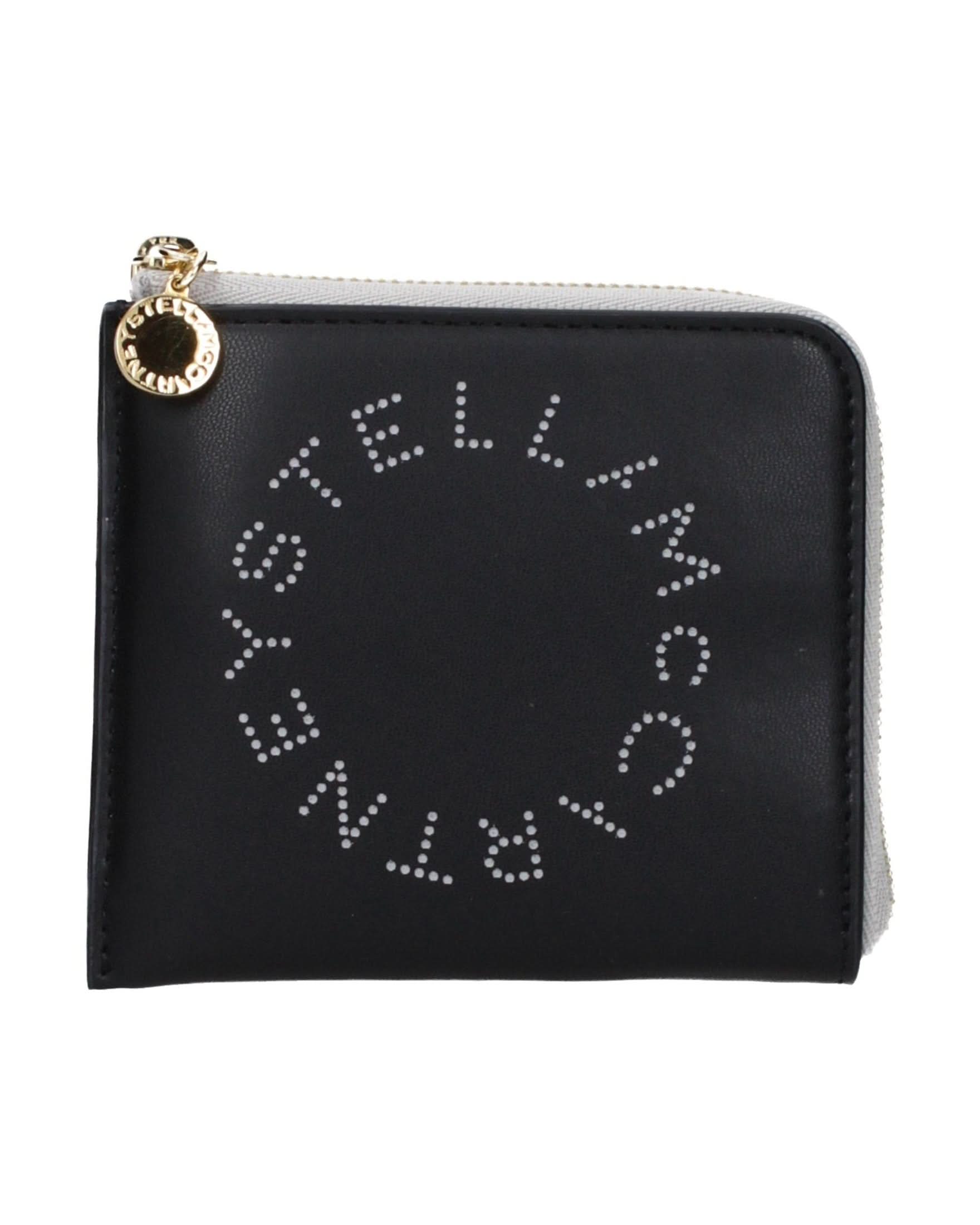 Stella Mccartney Black Leather Wallet Glam Steals