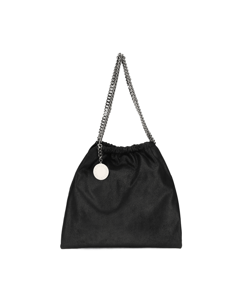 Stella Mccartney Black Polyester Shoulder Bag Glam Steals