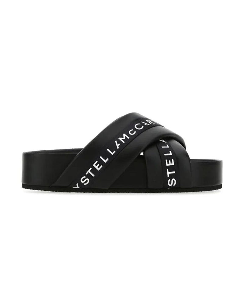 Stella Mccartney Black Polyethylene Slippers Glam Steals