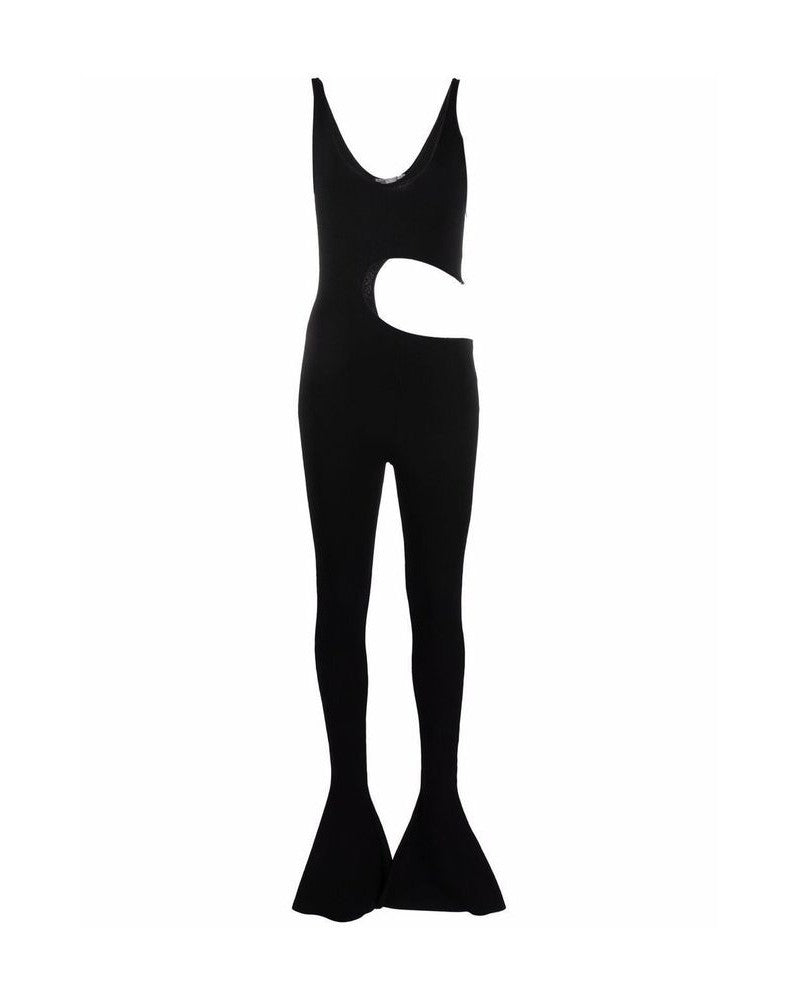 Stella Mccartney Black Viscose Jumpsuit 