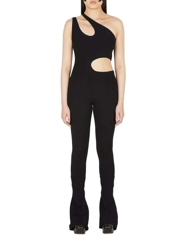 Stella Mccartney Black Viscose Jumpsuit 