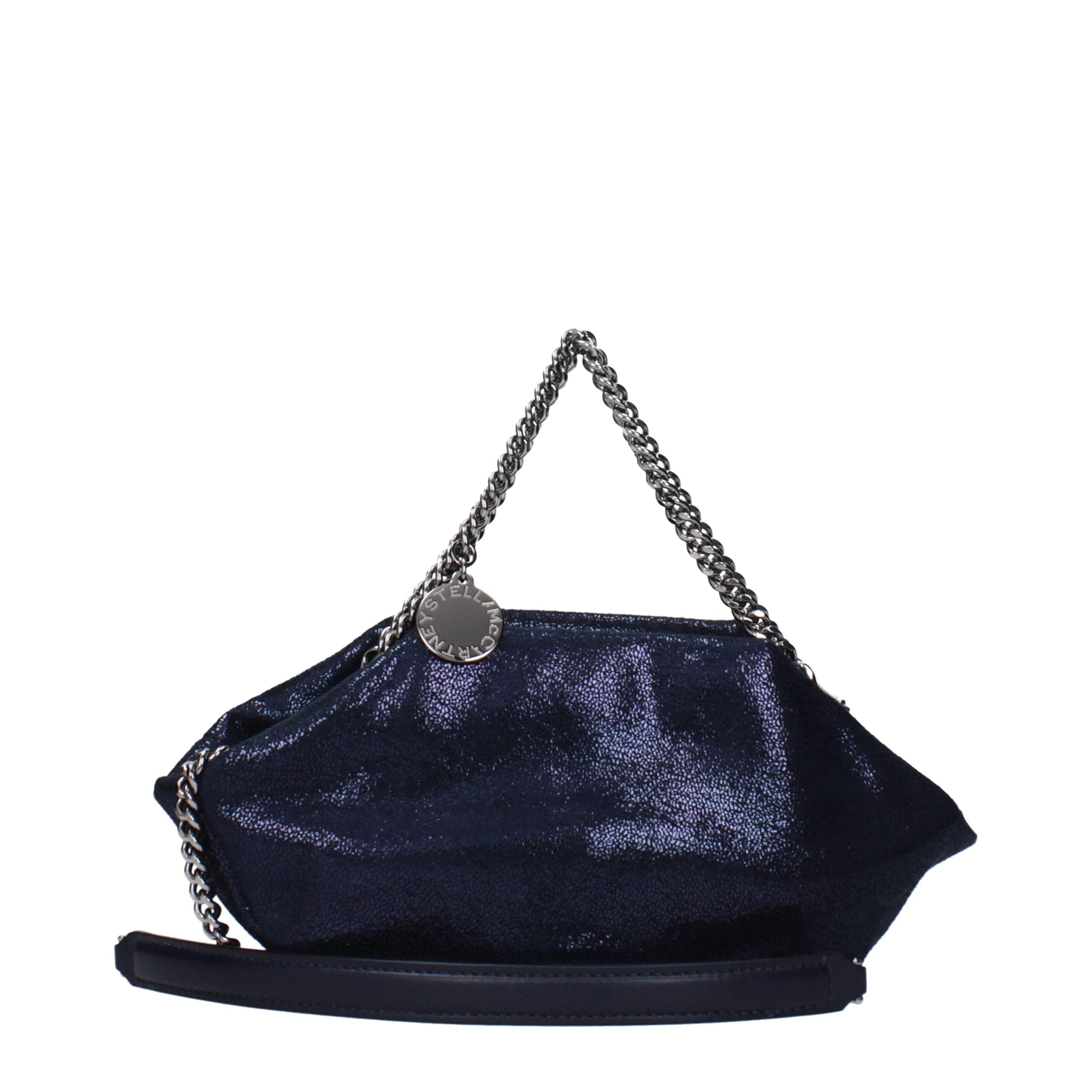 Stella Mccartney Blue Leather Handbag Glam Steals