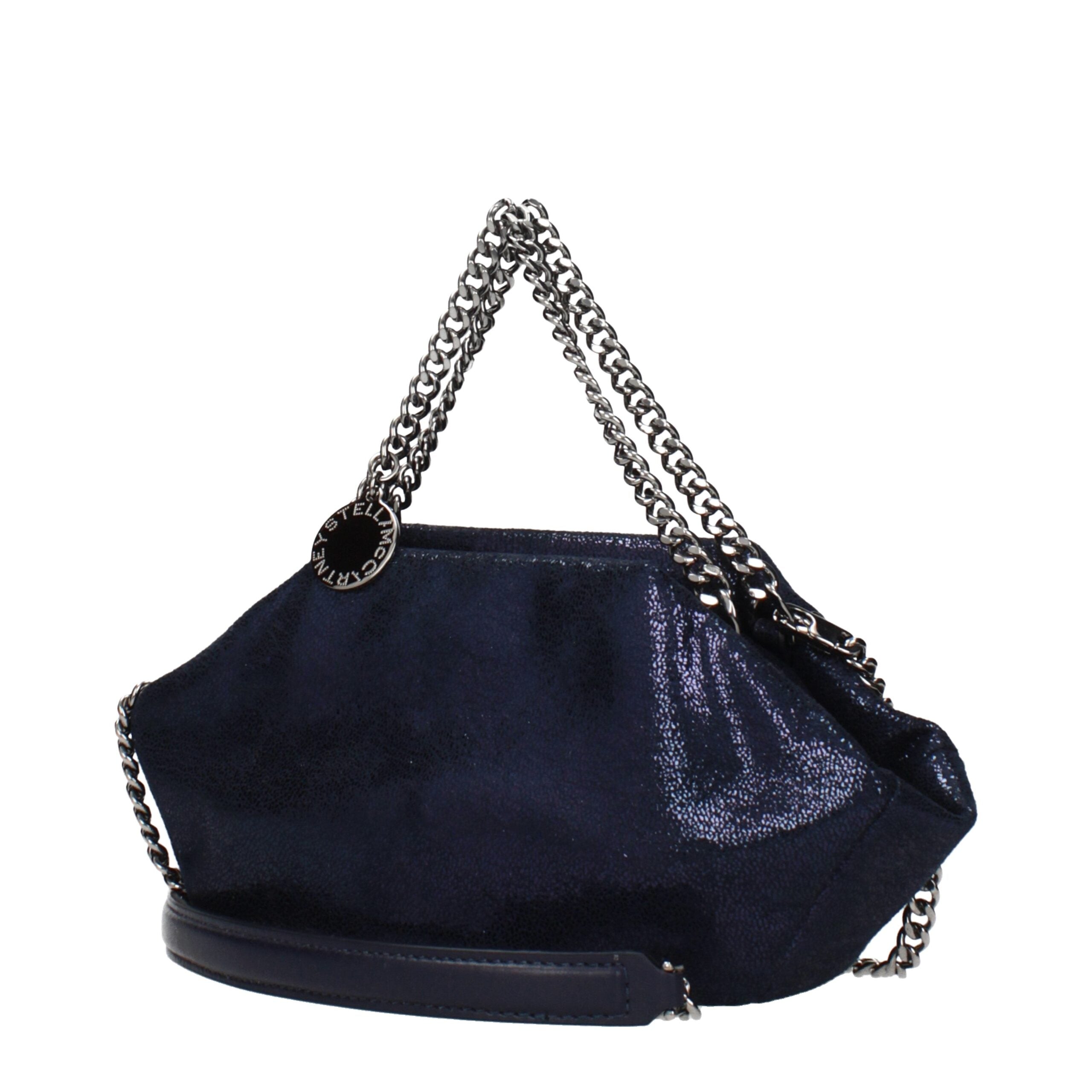 Stella Mccartney Blue Leather Handbag Glam Steals