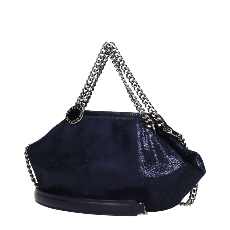 Stella Mccartney Blue Leather Handbag Glam Steals