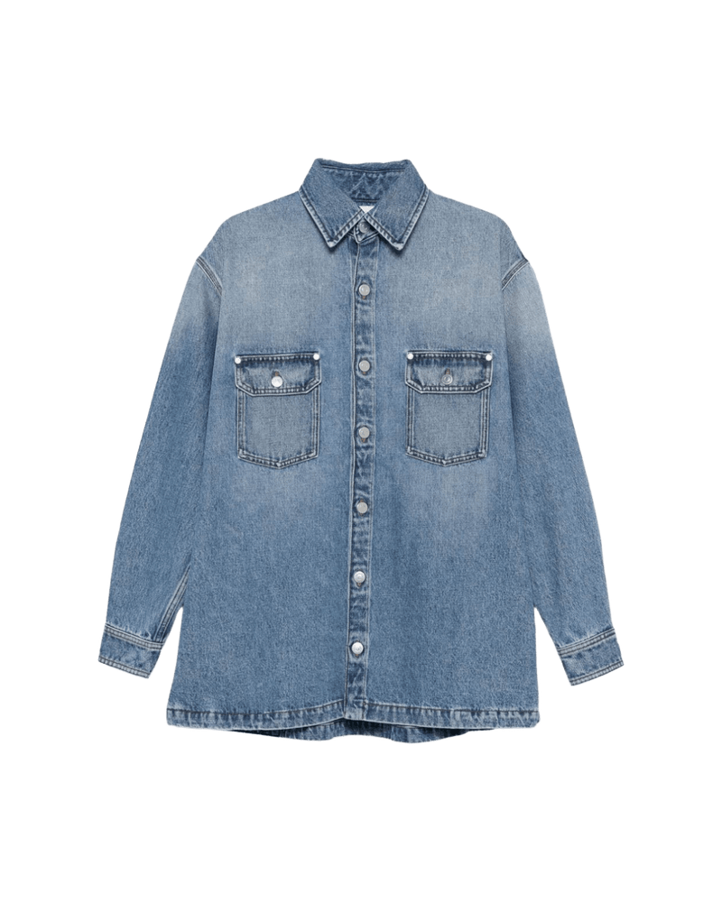 Stella Mccartney Blue Shirt Glam Steals