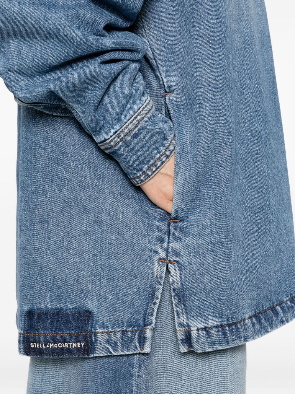 Stella Mccartney Blue Shirt Glam Steals