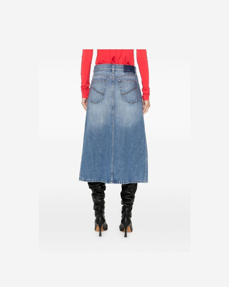 Stella Mccartney Blue Skirt Glam Steals